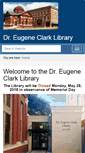 Mobile Screenshot of clark-library-lockhart.org